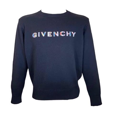 maglione givenchy scritta|Givenchy Maglione 4G .